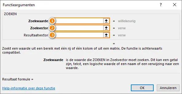 10 meest gebruikte Excel functie - ZOEKEN functie