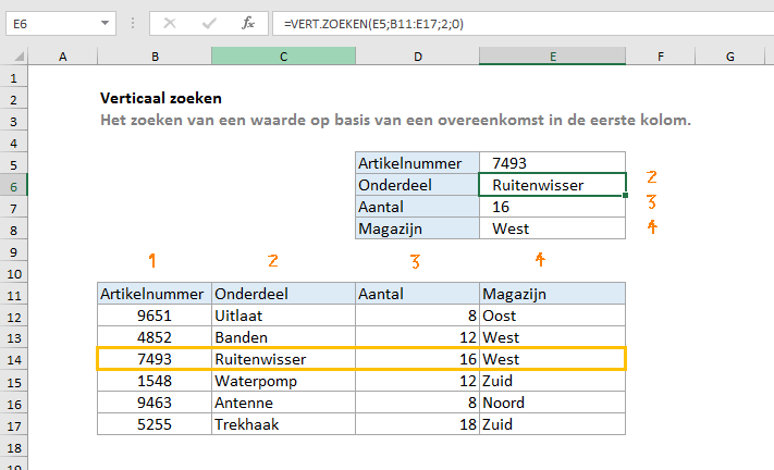 Excel verticaal zoeken meerdere resultaten